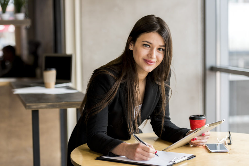 businesswoman-posing