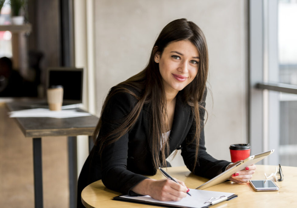 businesswoman-posing